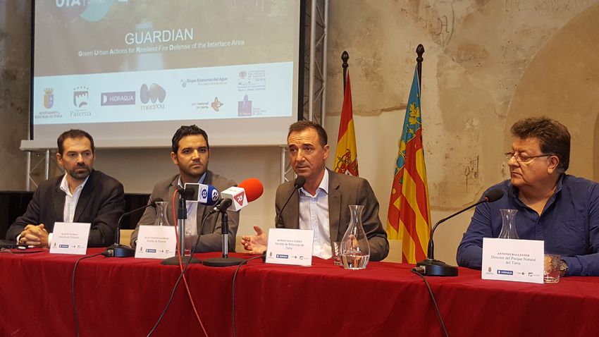 Els Ajuntaments de Riba-roja i Paterna reben 4,4 milions d'euros de la UE pel Projecte GUARDIAN per a prevenir incendis en el Parc Natural del Tria i La Vallesa