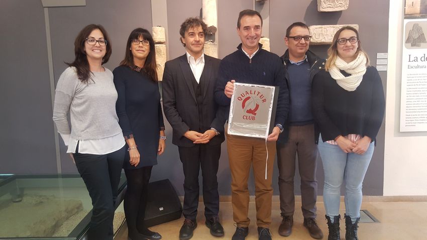 El Museo visigodo de Pla de Nadal recibe oficialmente la Q de Calidad de Valencia Turismo y el ICTE