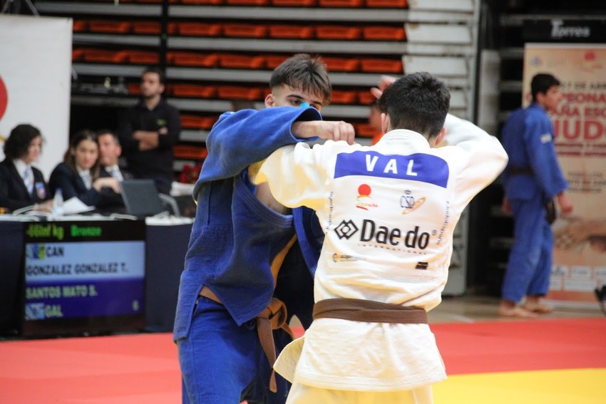 Juan Santas aconsegueix el bronze en el Campionat d'Espanya Cadet de Judo