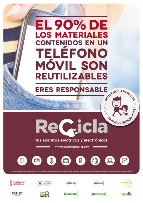 Riba-roja de Tria se suma, un any ms, a la campanya 'Recicla els teus aparells'